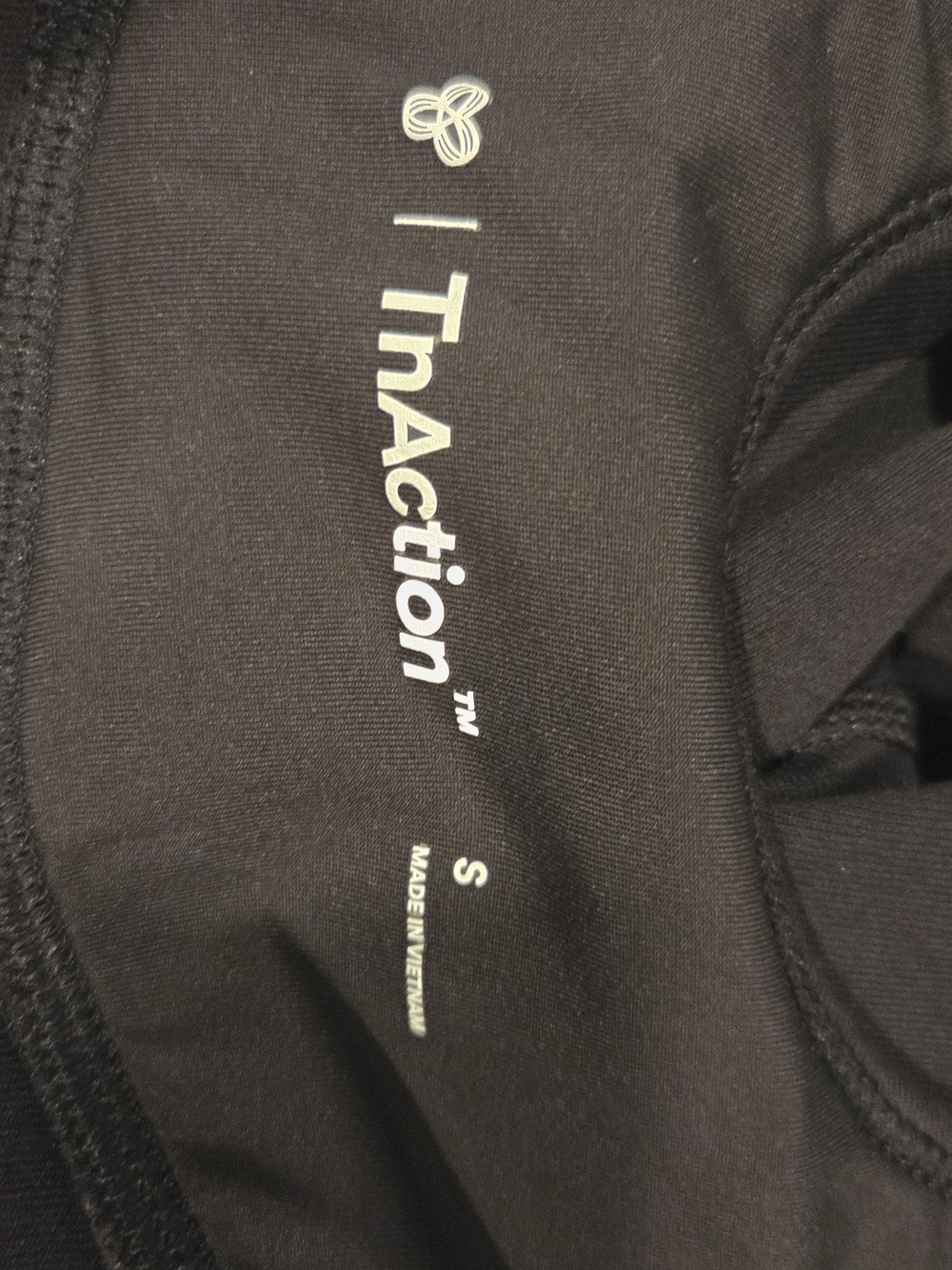 TNA Black Bike Shorts - TnAction Logo